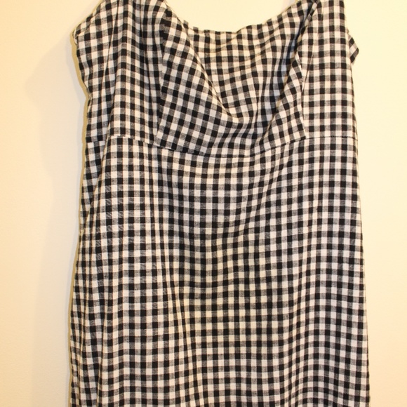Brandy Melville Black & White Gingham Dress - Picture 4 of 4